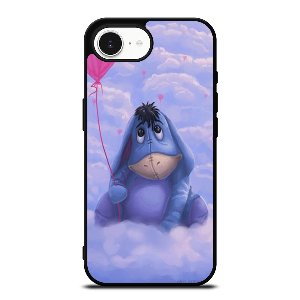 EEYORE DONKEY BALLOON CARTOON iPhone 16e Case Cover