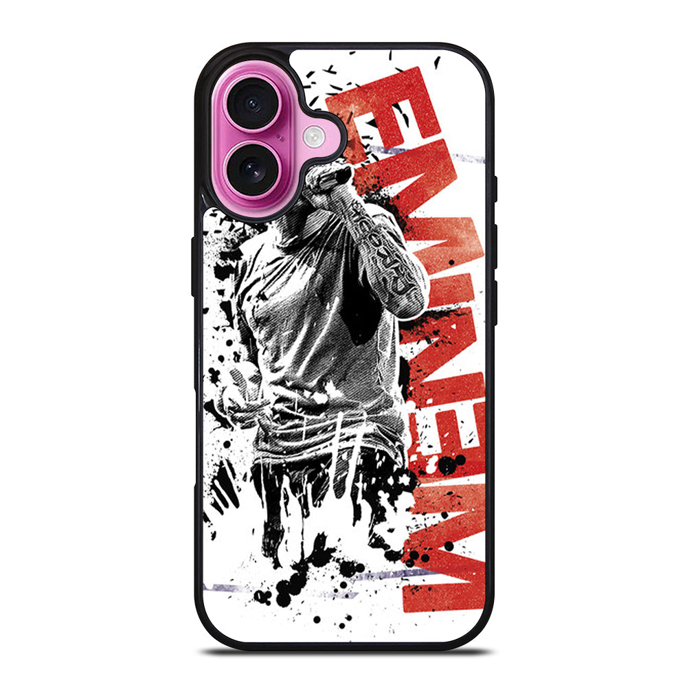 EMINEM RAPPER ART iPhone 16 Plus Case Cover
