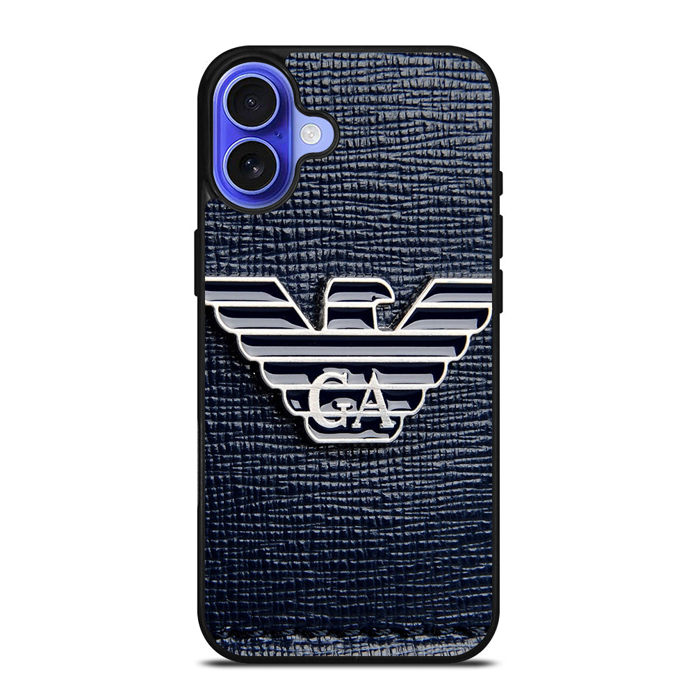 EMPORIO ARMANI EMBLEM iPhone 16 Case Cover
