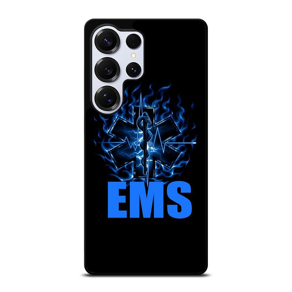 EMT EMS MEDICAL BLACK LOGO Samsung Galaxy S25 Ultra Case Cover