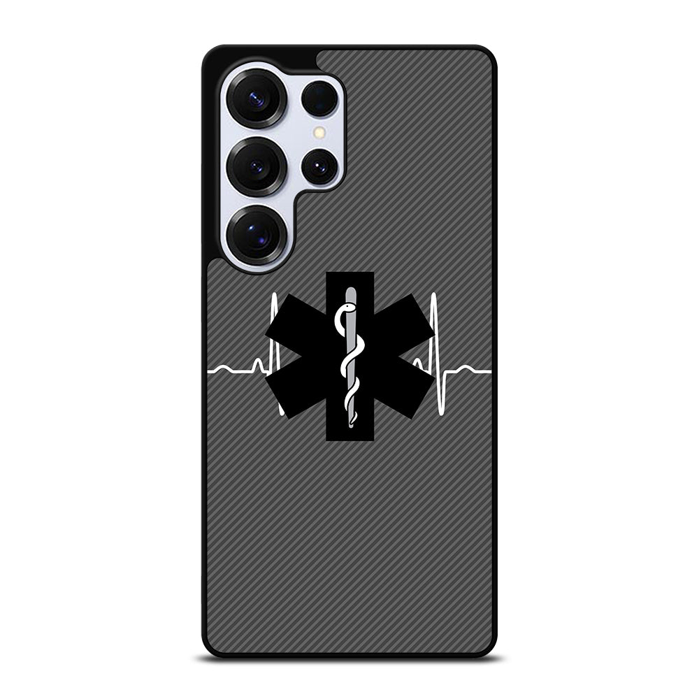 EMT EMS MEDICAL CARBON LOGO Samsung Galaxy S25 Ultra Case Cover