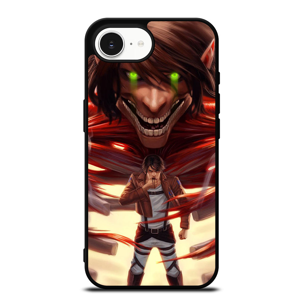 EREN YEAGER ATTACK ON TITAN ART iPhone 16e Case Cover
