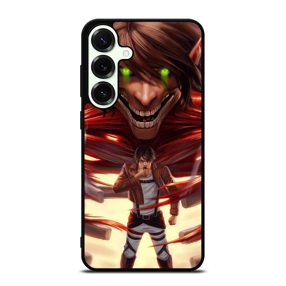 EREN YEAGER ATTACK ON TITAN ART Samsung Galaxy S25 Plus Case Cover