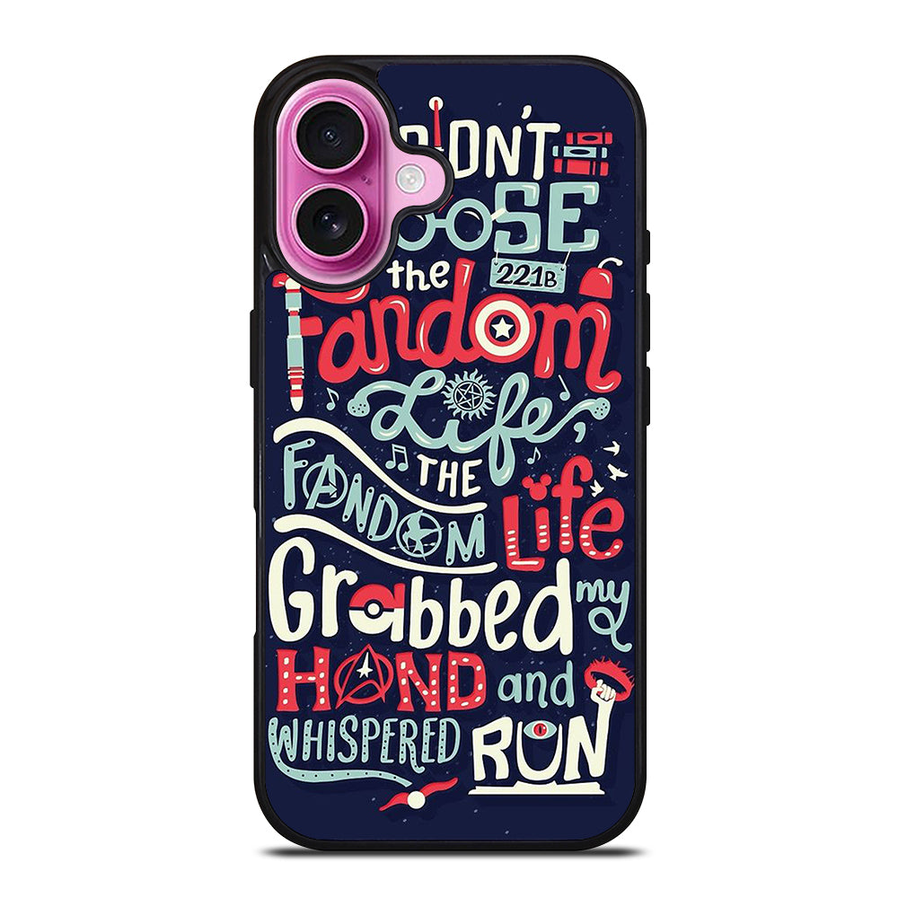 FANDOM LIFE iPhone 16 Plus Case Cover