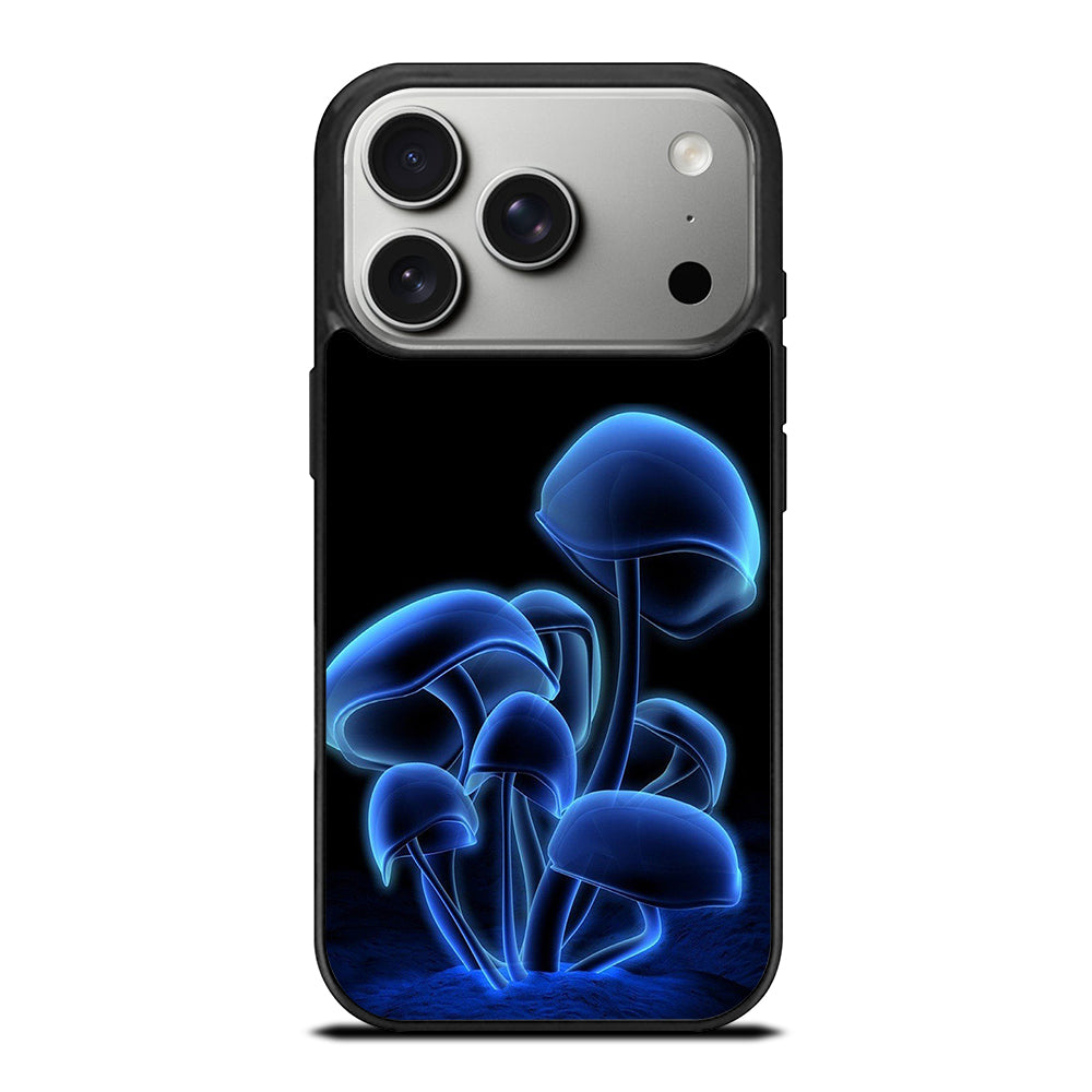 FANTASIA BLUE MUSHROOM ART iPhone 17 Pro Case Cover