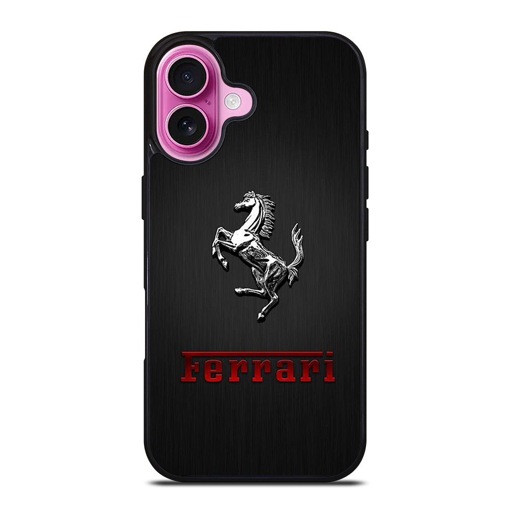 FERRARI HORSE LOGO iPhone 16 Plus Case Cover – casecentro