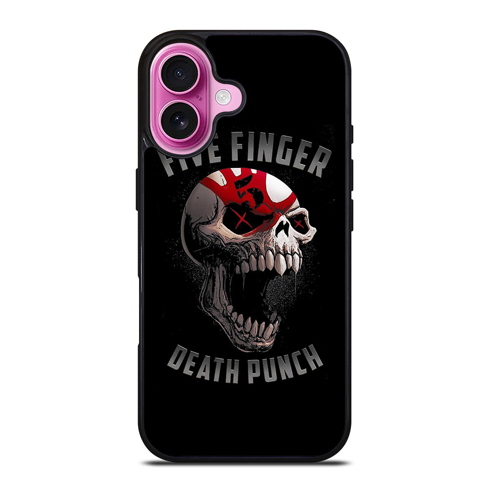 FIVE FINGER DEATH PUNCH BAND LOGO iPhone 16 Plus Case Cover