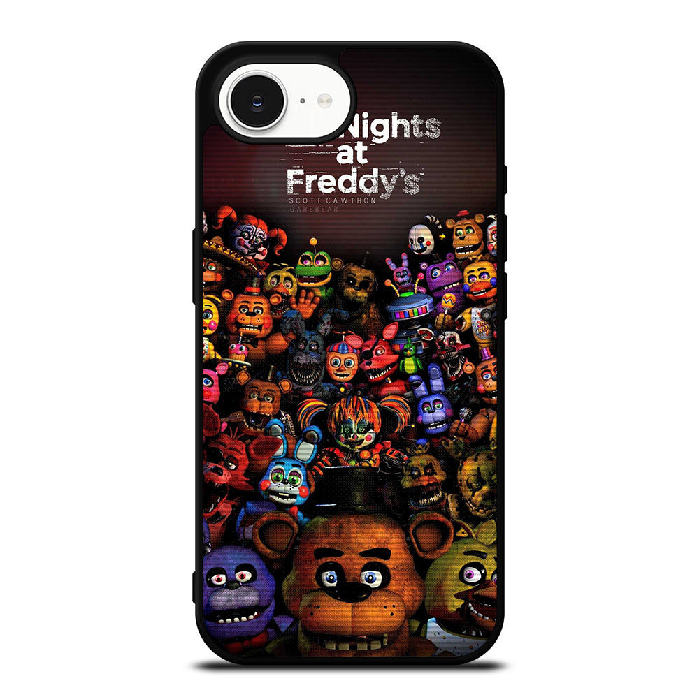 FIVE NIGHTS AT FREDDY'S ALL FNAF CHARACTERS iPhone 16e Case Cover