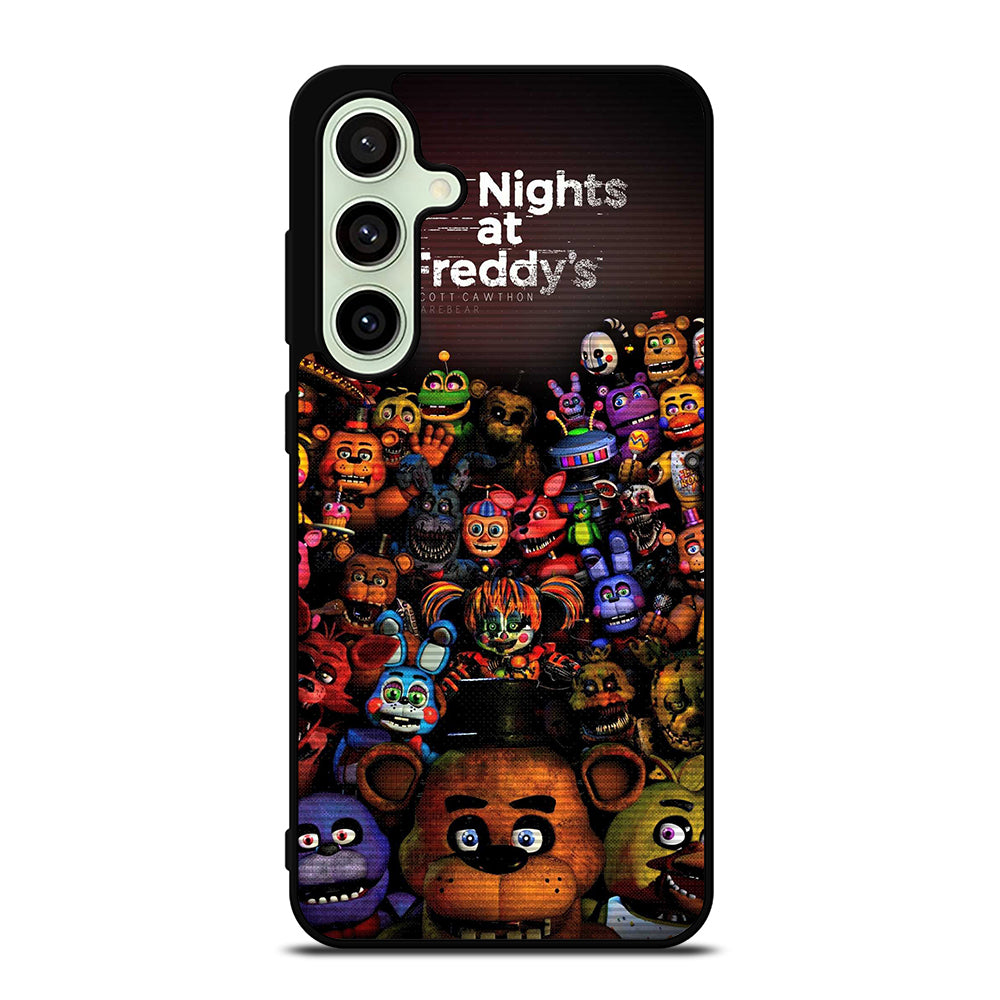 FIVE NIGHTS AT FREDDY'S FNAF ALL CHARACTER Samsung Galaxy S24 FE Case Cover