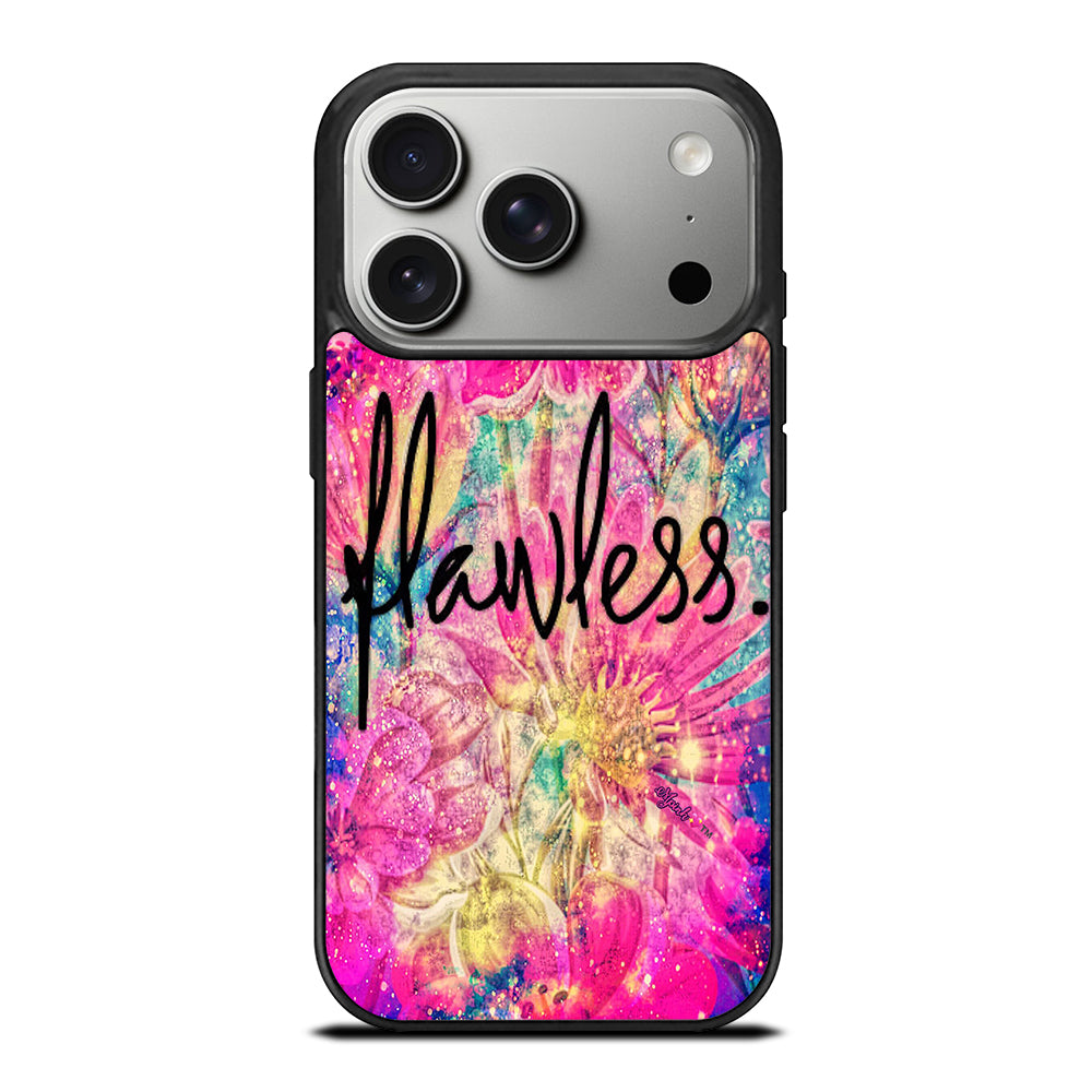 FLAWLESS FLOWER LOGO iPhone 17 Pro Case Cover