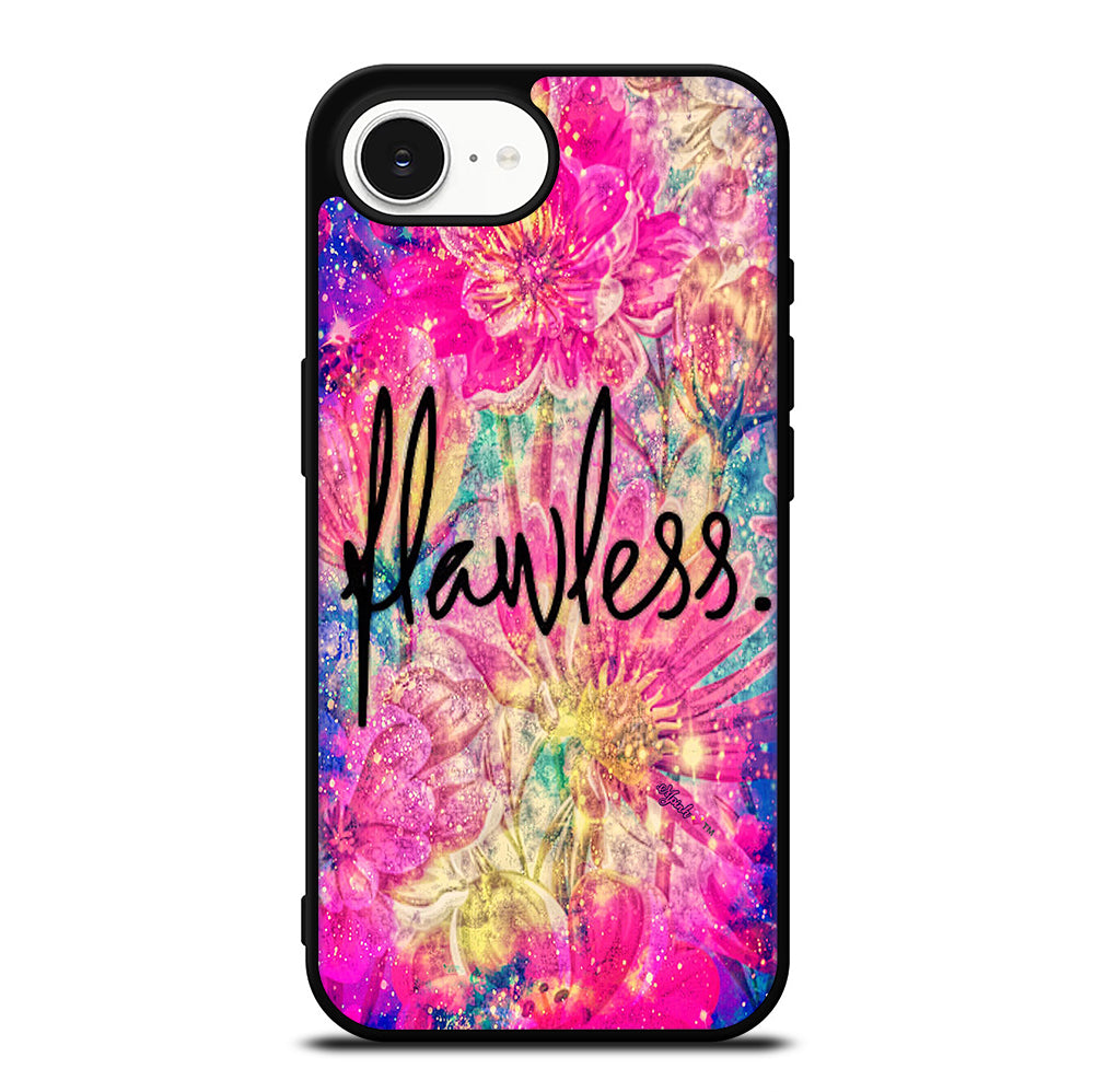 FLAWLESS FLOWER LOGO iPhone 16e Case Cover