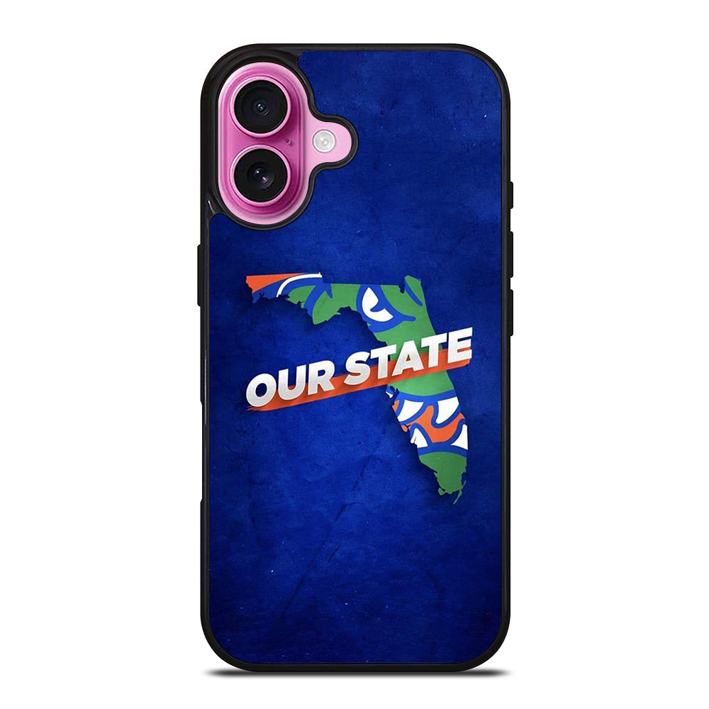 FLORIDA GATORS OUR STATE iPhone 16 Plus Case Cover