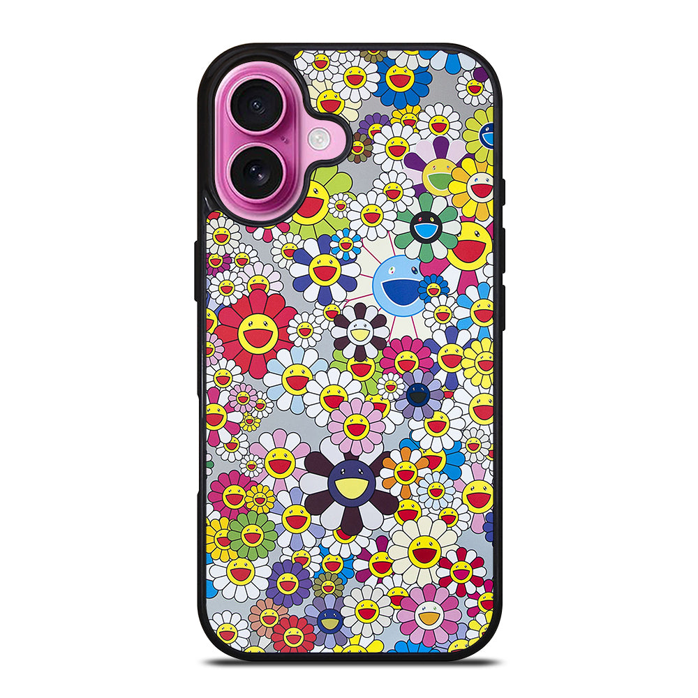 FLOWERS TAKASHI MURAKAMI iPhone 16 Plus Case Cover