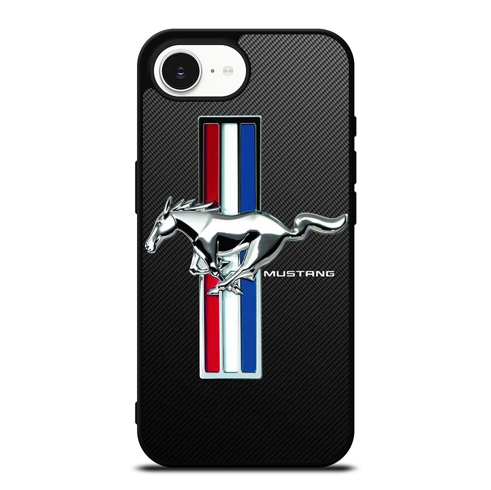 FORD MUSTANG GT CARBON LOGO iPhone 16e Case Cover