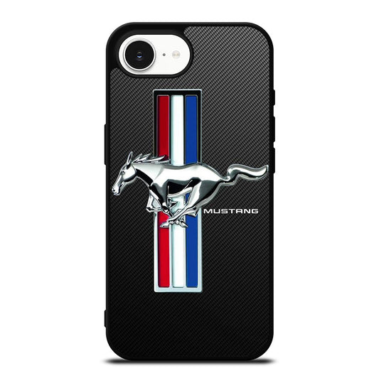 FORD MUSTANG GT CARBON LOGO iPhone 16e Case Cover