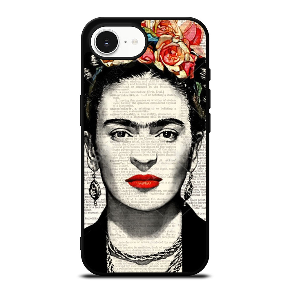 FRIDA KAHLO NEWSPAPER iPhone 16e Case Cover