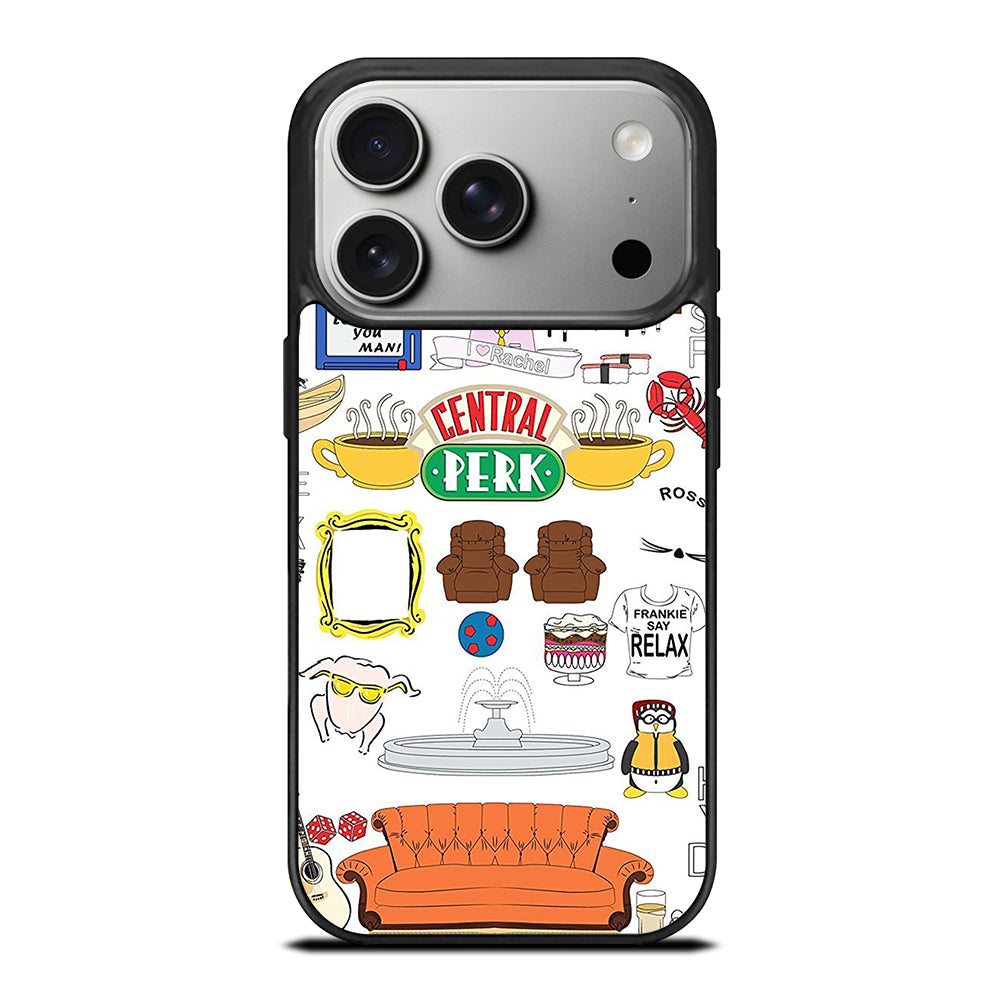 FRIENDS CENTRAL PERK ART iPhone 17 Pro Case Cover