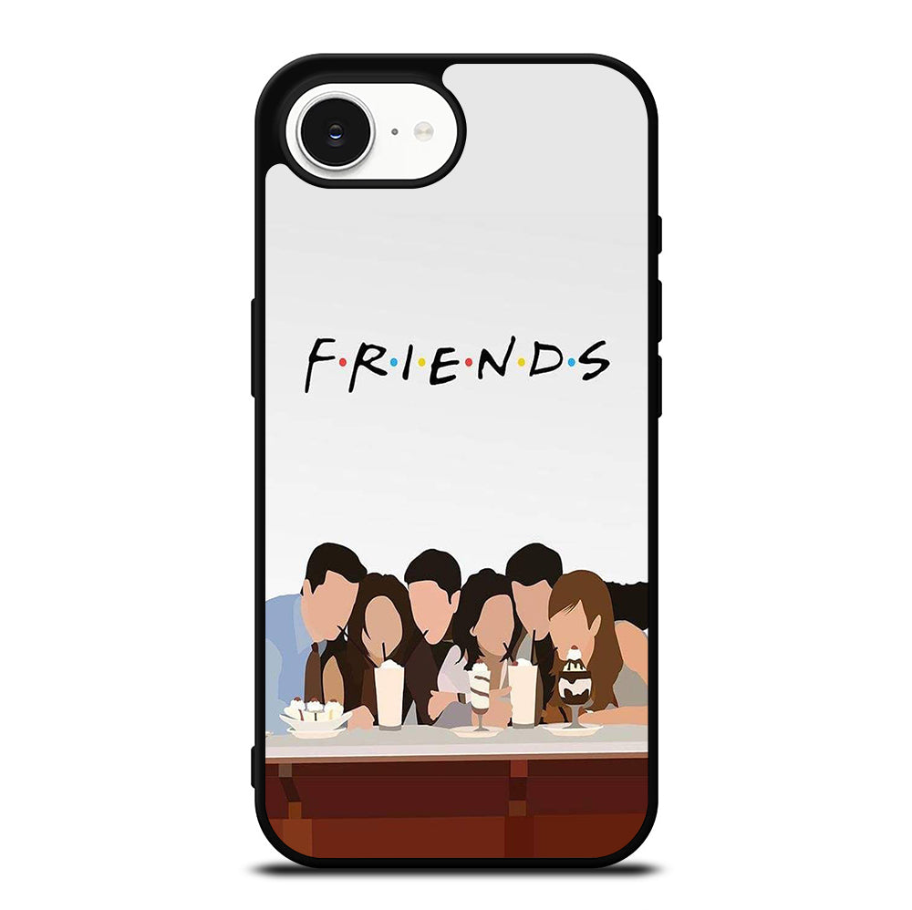 FRIENDS TV SERIES CLIPART iPhone 16e Case Cover