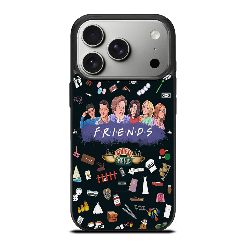 FRIENDS TV SERIES PATTERN LOGO iPhone 17 Pro Case Cover