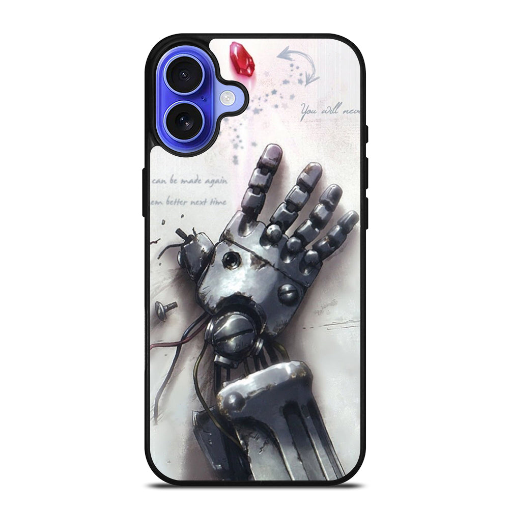 FULLMETAL ALCHEMIST QUOTE iPhone 16 Case Cover
