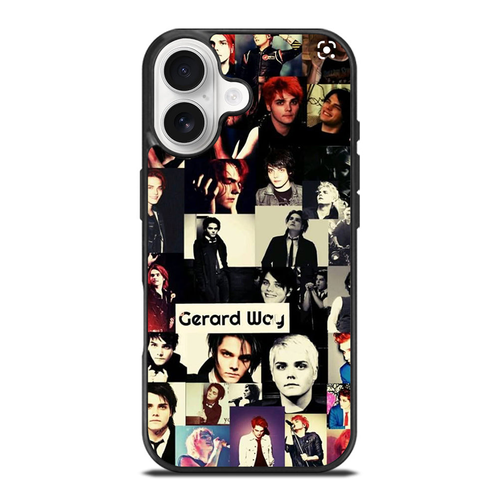GERARD WAY MCR COLLAGE iPhone 17 Case Cover