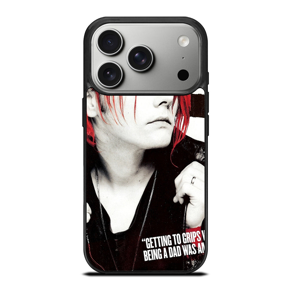 GERARD WAY MCR FACE iPhone 17 Pro Case Cover