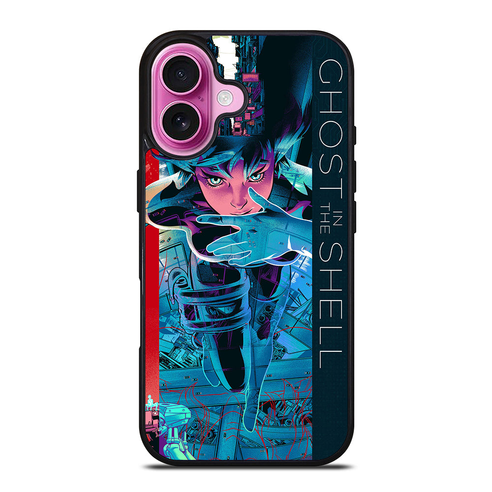 GHOST IN THE SHELL CARTOON iPhone 16 Plus Case Cover