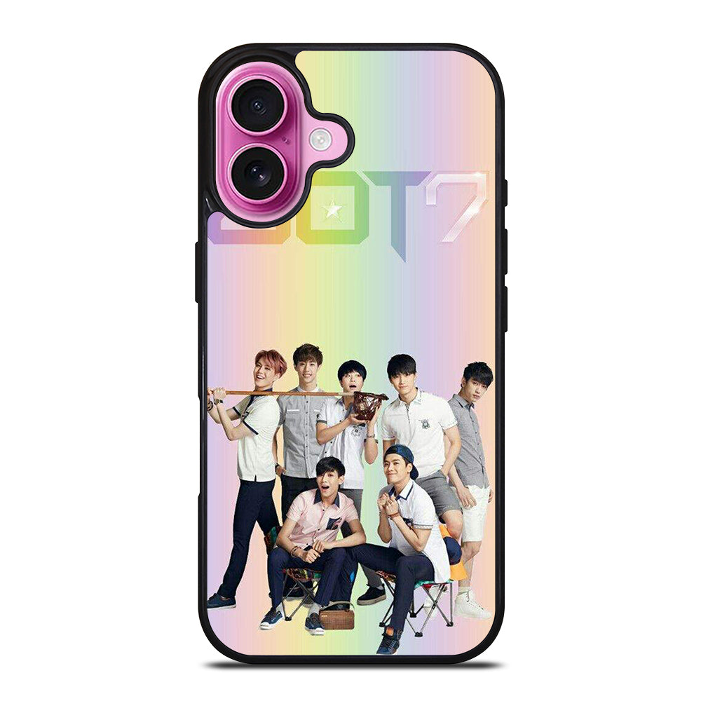 GOT7 KPOP GROUP iPhone 16 Plus Case Cover