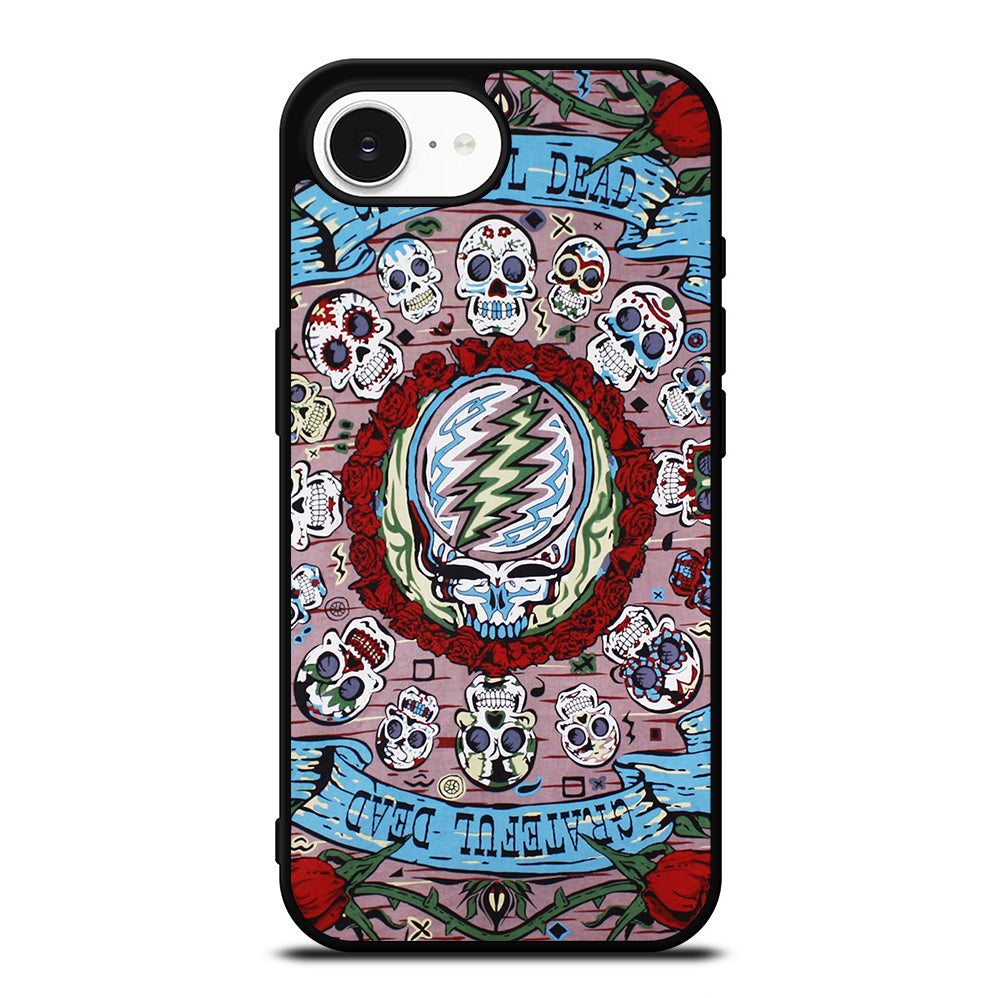GRATEFUL DEAD BAND SKULL iPhone 16e Case Cover