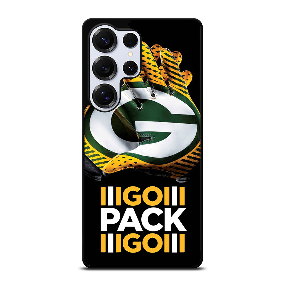 GREEN BAY PACKERS GO PACK GO LOGO 1 Samsung Galaxy S25 Ultra Case Cover