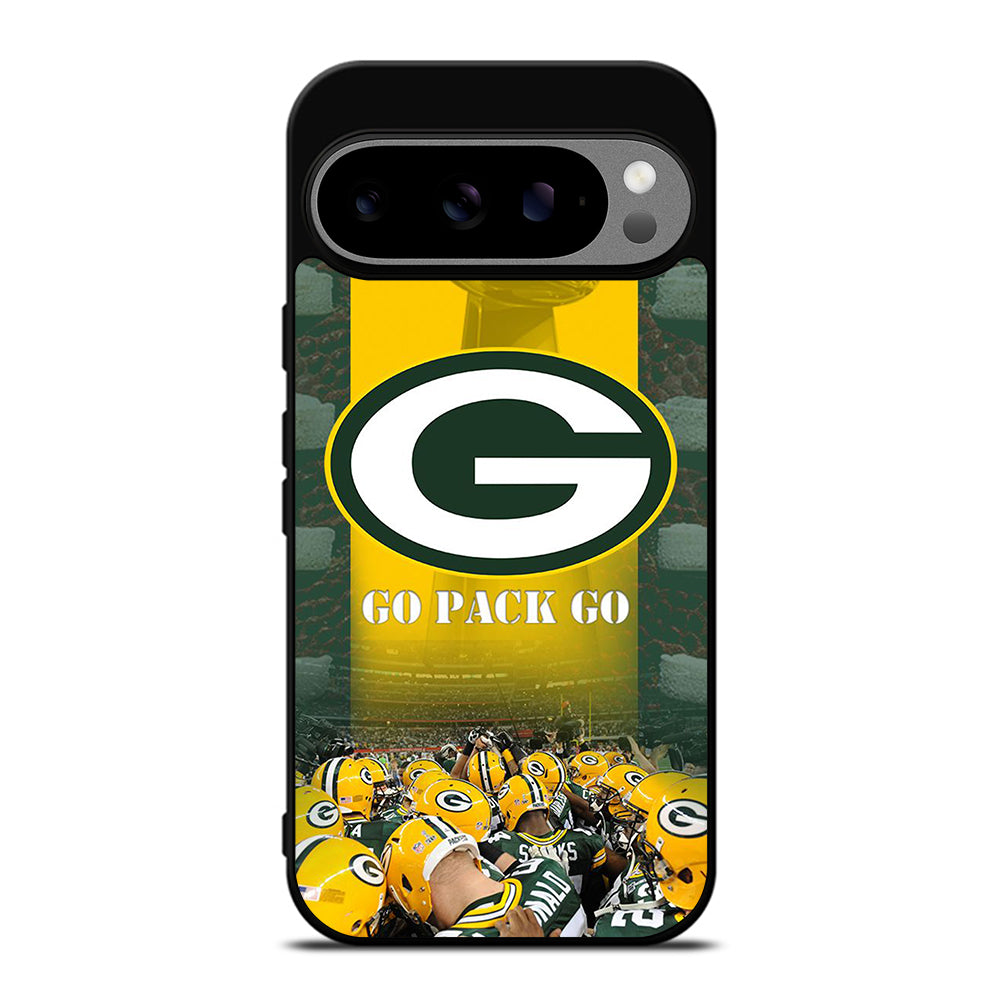 GREEN BAY PACKERS GO PACK GO LOGO 2 Google Pixel 9 Pro XL Case Cover