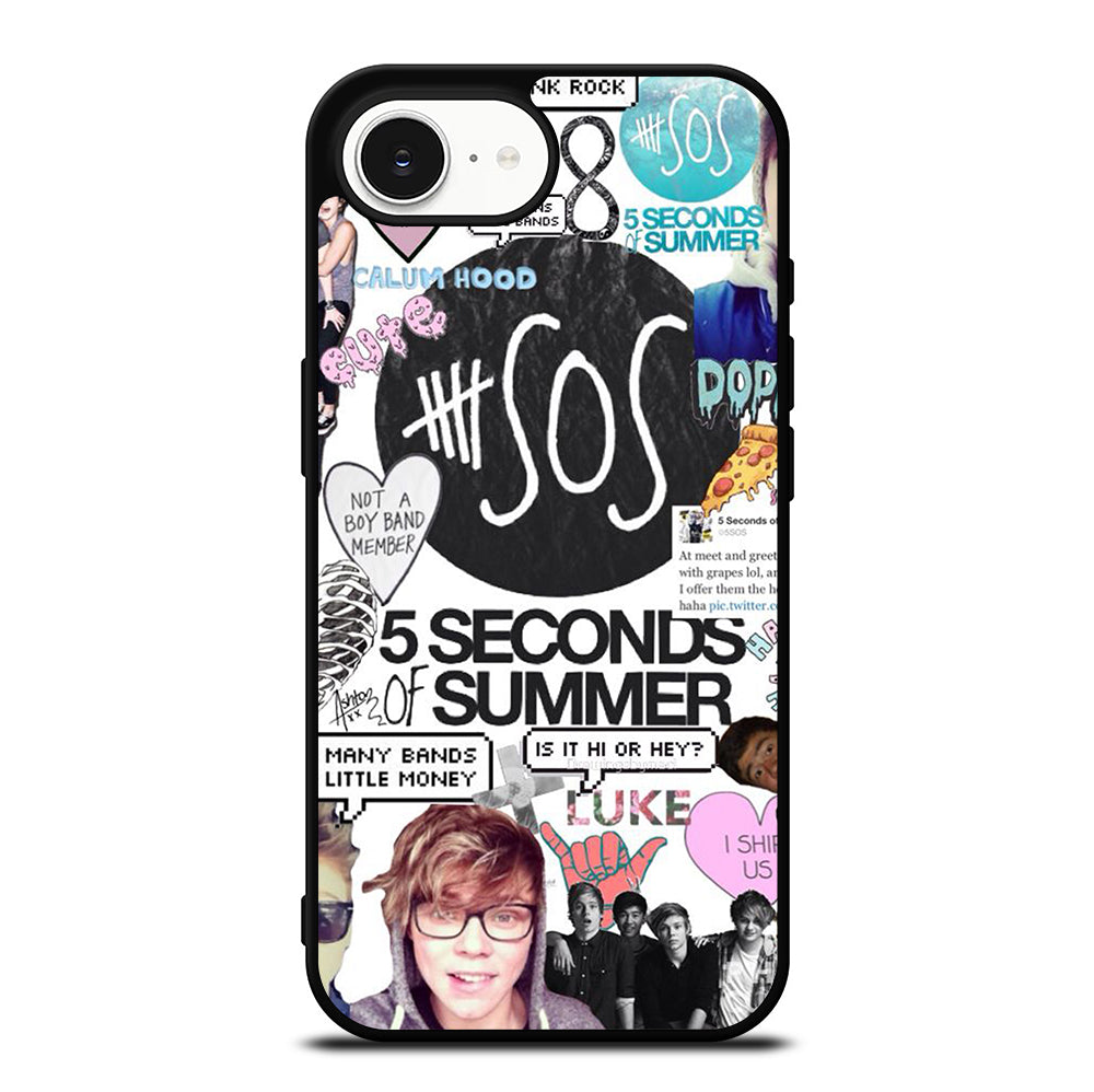GROUP 5 SECONDS OF SUMMER SOS iPhone 16e Case Cover
