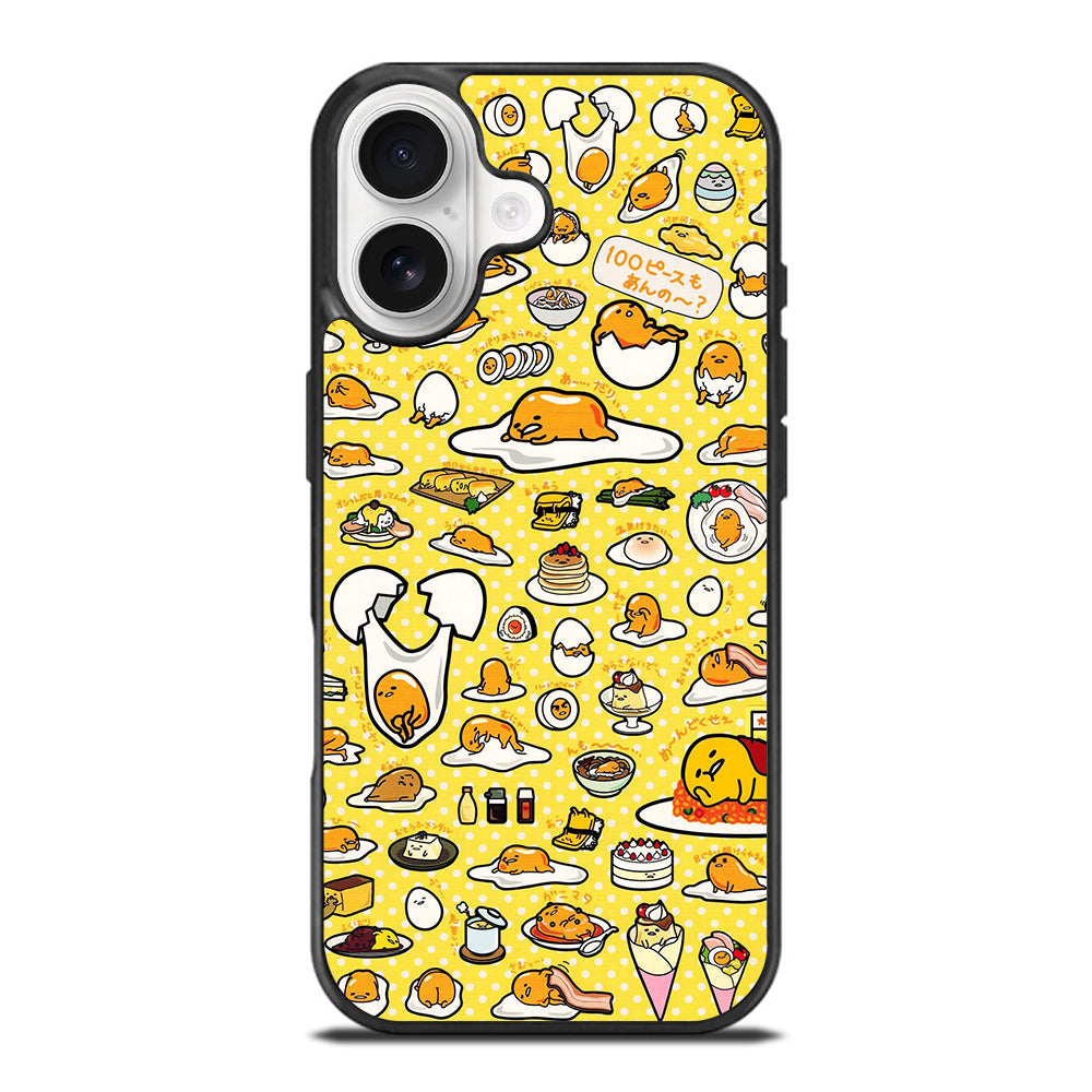 GUDETAMA LAZY EGG COLLAGE ART iPhone 17 Case Cover