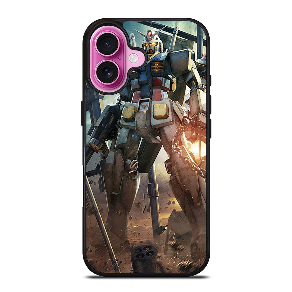 GUNDAM ANIME MOBILE SUIT iPhone 16 Plus Case Cover