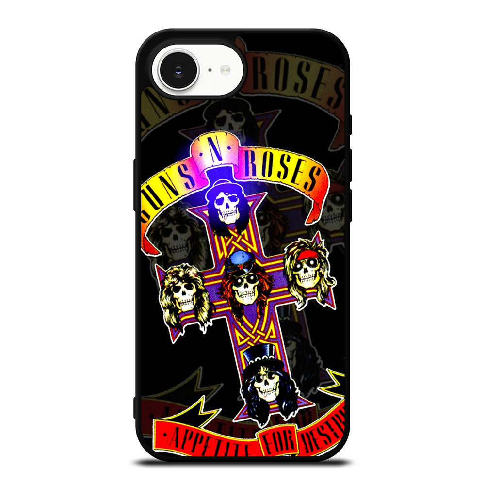GUNS N ROSES GNR BAND iPhone 16e Case Cover