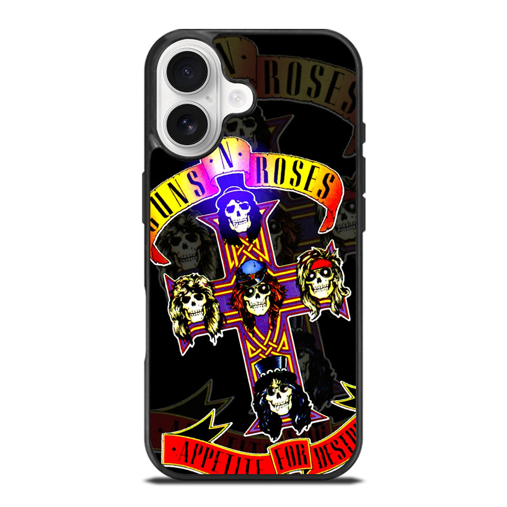 GUNS N ROSES GNR BAND iPhone 17 Case Cover