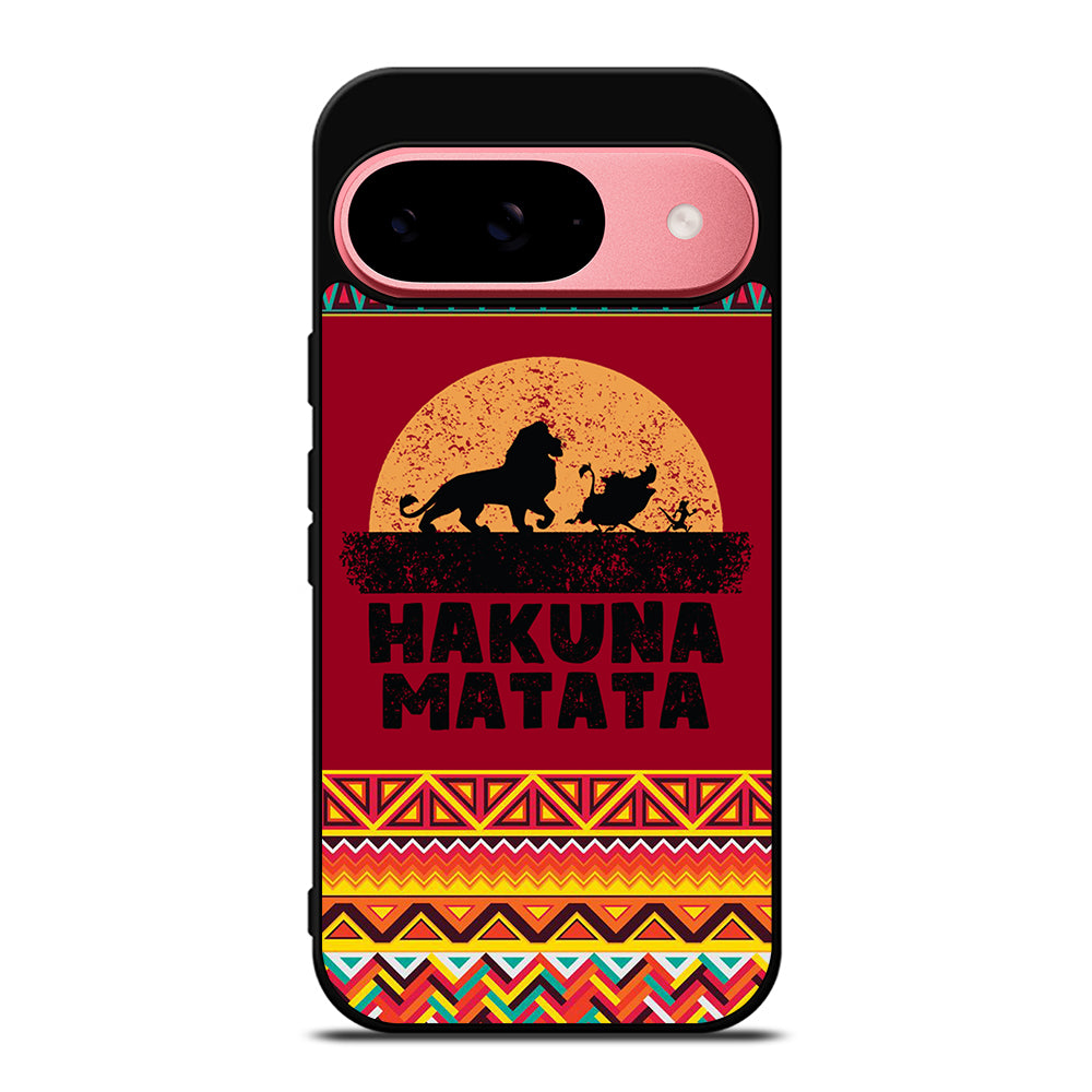 HAKUNA MATATA LION KING AZTEC PATTERN 3 Google Pixel 9 Case Cover