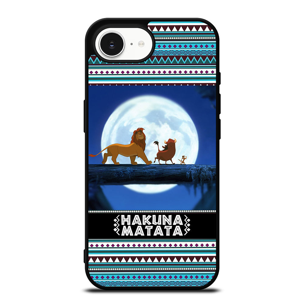 HAKUNA MATATA LION KING AZTEC PATTERN iPhone 16e Case Cover