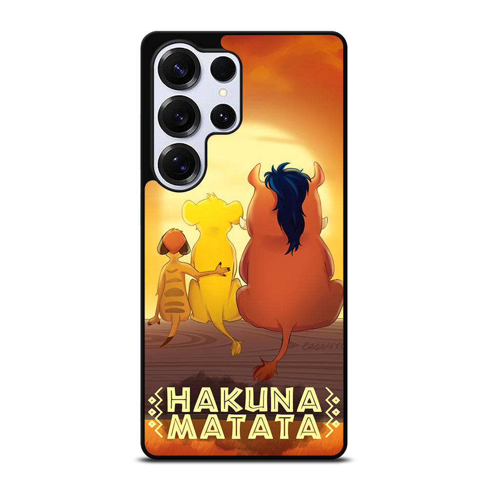 HAKUNA MATATA LION KING CARTOON Samsung Galaxy S25 Ultra Case Cover