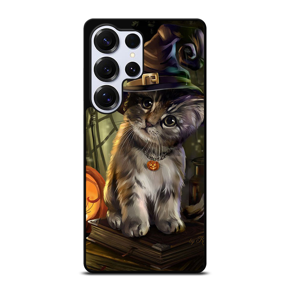 HALLOWEEN CAT CUTE Samsung Galaxy S25 Ultra Case Cover