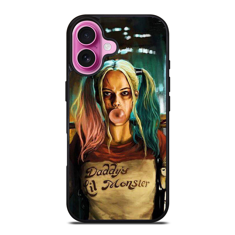 HARLEY QUINN BUBBLE GUM iPhone 16 Plus Case Cover