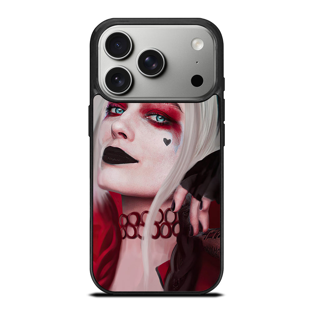 HARLEY QUINN FACE iPhone 17 Pro Case Cover
