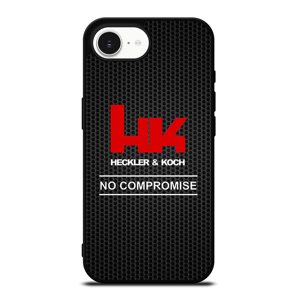 HECKLER AND KOCH METAL LOGO iPhone 16e Case Cover