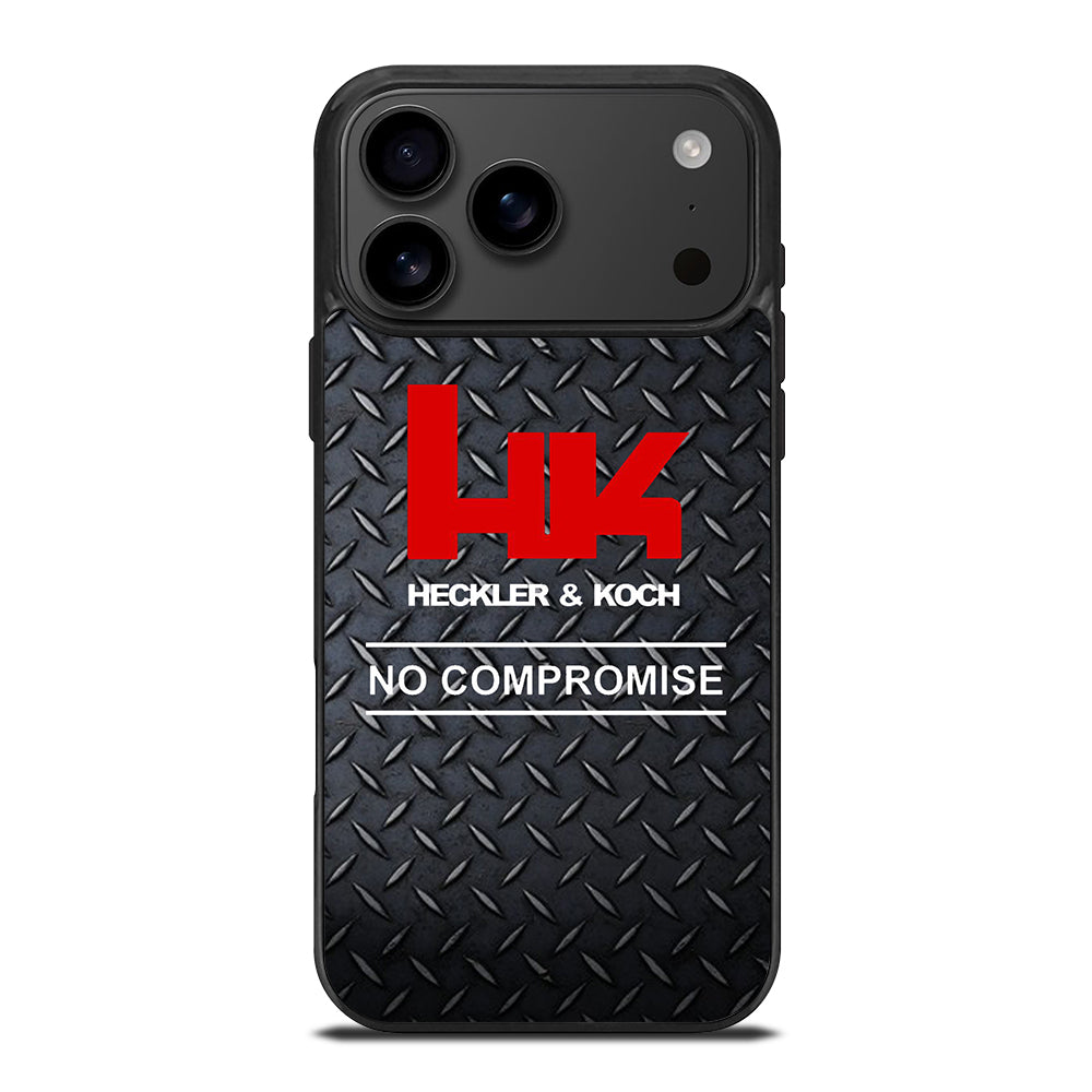 HECKLER AND KOCH METAL LOGO 2 iPhone 17 Pro Max Case Cover
