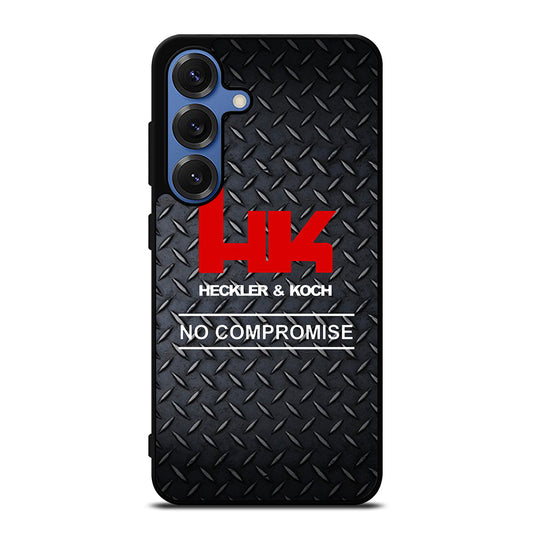 HECKLER AND KOCH METAL LOGO 2 Samsung Galaxy S25 Case Cover