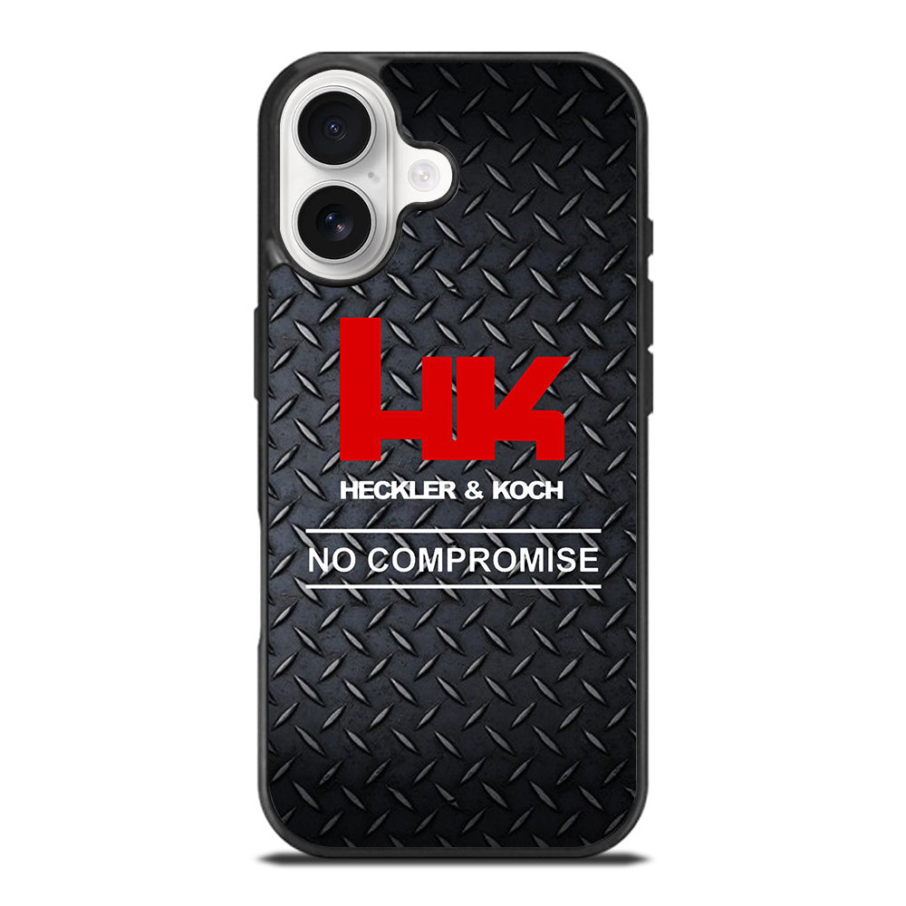 HECKLER AND KOCH METAL LOGO 2 iPhone 17 Case Cover