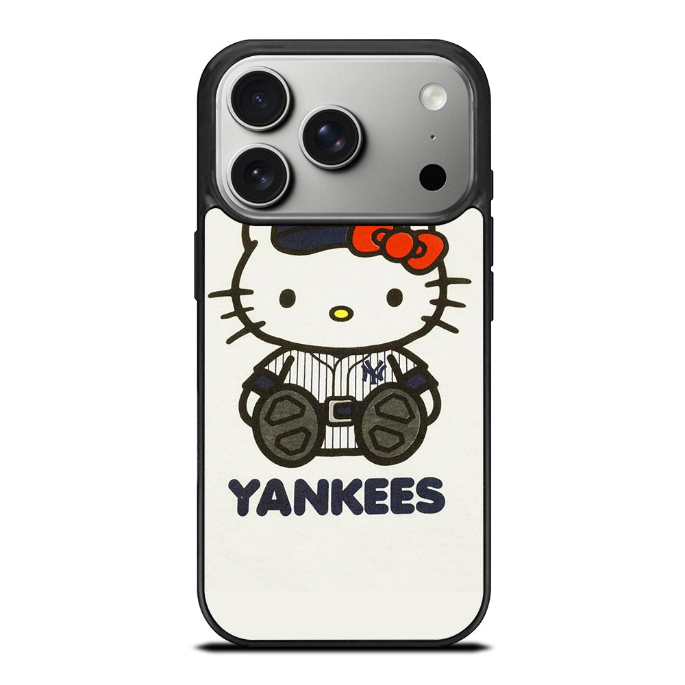 HELLO KITTY NEW YORK YANKEES 1 iPhone 17 Pro Case Cover
