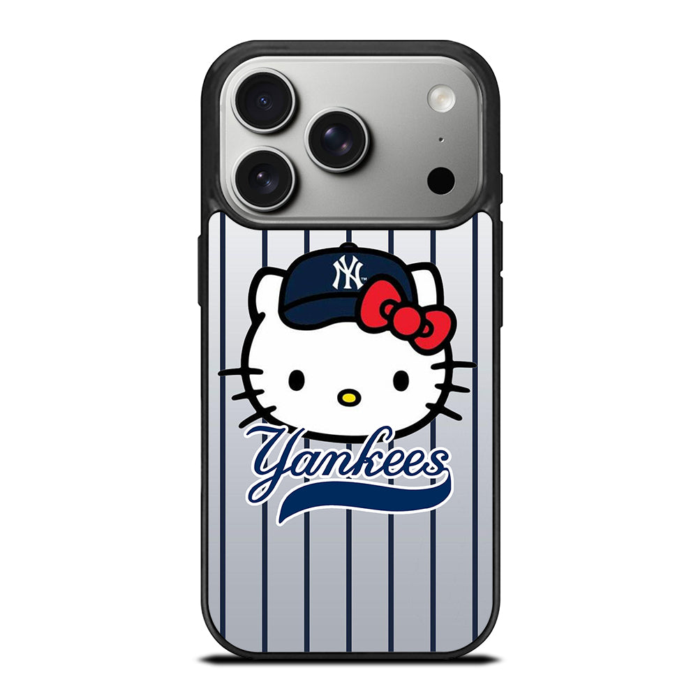 HELLO KITTY NEW YORK YANKEES 2 iPhone 17 Pro Case Cover