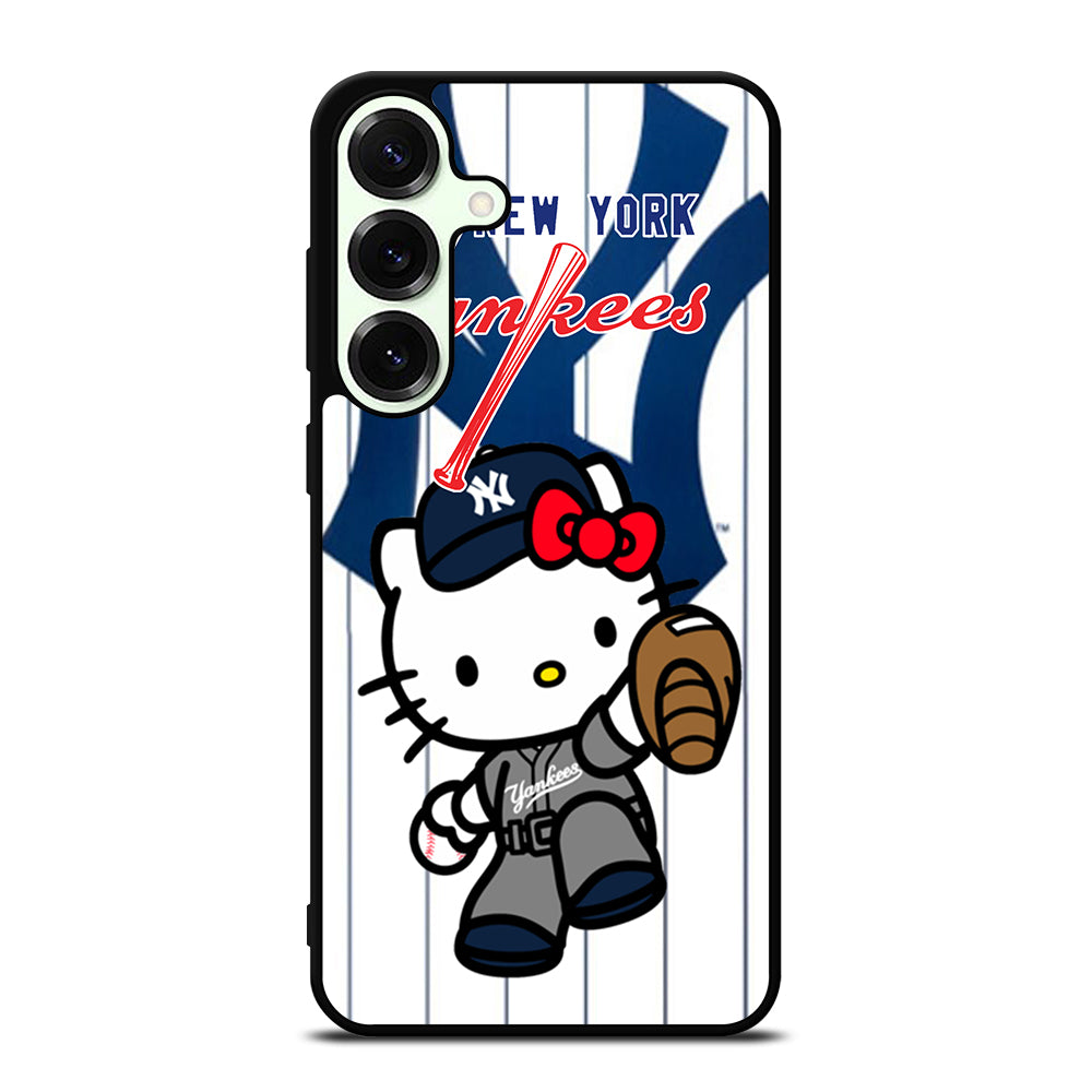 HELLO KITTY NEW YORK YANKEES 3 Samsung Galaxy S26 Plus Case Cover