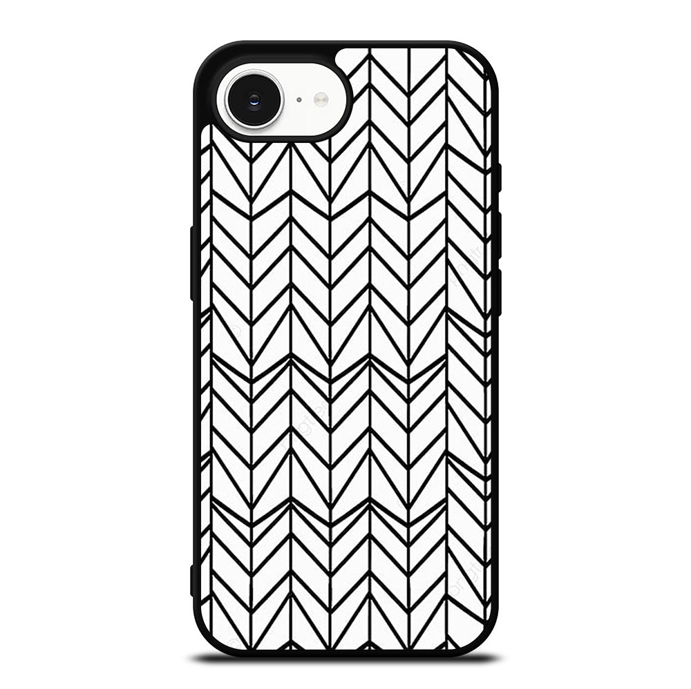 HERRINGBONE TRIANGLE PATTERN 2 iPhone 16e Case Cover